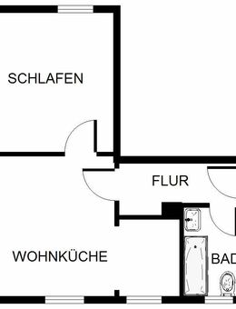 2-Zimmer-Wohnung in der City.. und das Bad ist neu!! Mit Renovierungsgutschein!! - Bergkamen