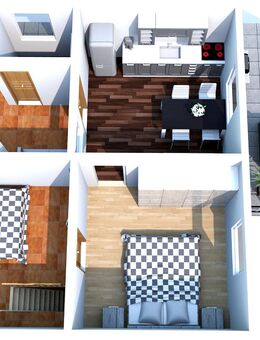 Ferienhaus an der Talsperre Kriebstein mit PKW-Stellplatz, Terrasse, Kaminen, Bootsanlegestelle und Ruderboot - Kriebstein