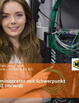 Systemadministrator mit Schwerpunkt Industrie-IT (m/w/d) - München