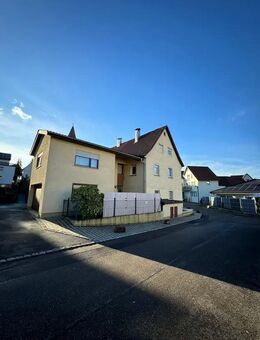 Zweifamilienhaus - Wohnensemble mit Ausbaupotenzial in Bretzfeld-Unterheimbach - Bretzfeld