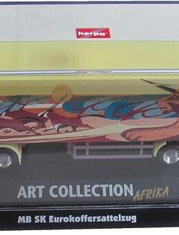 Herpa - Art Collection - Afrika - Mercedes Benz - Sattelzug - Doberschütz