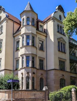 +++ Exklusives Jugendstiljuwel in Top Lage! - 2-Zimmer-Wohnung mit zwei Balkonen +++ - Dresden