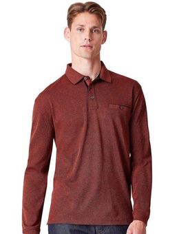 CASAMODA Langarm-Poloshirt CASAMODA Polo-Shirt Langarm gestreift