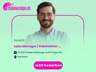 Sales Manager / Gebietsleiter im Außendienst Handwerk (m/w/d) - Wertheim
