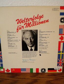Franz Lambert-Welterfolge für Millionen-Vinyl-LP,1977 - Linnich