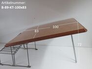 Klapptisch ca 100 x 83 gebr. Wohnwagen / Wohnmobil mit Klappfuß H72 hochglanz - Schotten Zentrum