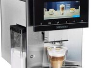SIEMENS Kaffeevollautomat EQ900 TQ903D43, intuitives 6,8" TFT-Display, Geräuschreduzierung, App-Steuerung, Barista-Modus, AromaSelect, 3 Profile, edelstahl