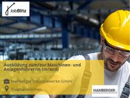 Ausbildung zum/zur Maschinen- und Anlagenführer/in (m/w/d) - Stephanskirchen