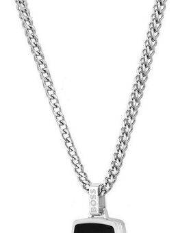 BOSS Kette mit Anhänger ODELL, 1580648, mit Onyx