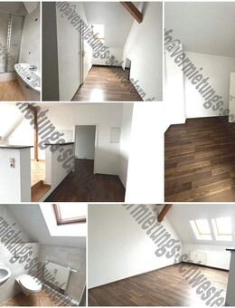 große 1,5 Raum Single DG Wohnung mit offene Küche - Chemnitz