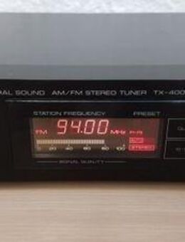 Yamaha TX-400 TX 400 Natural Sound AM FM Stereo Tuner in Schwarz - Dübendorf