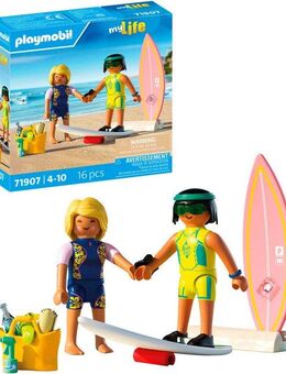 Playmobil® Kleine Surfschule (71907), My Life Konstruktions-Spielset, (16 St), Made in Europe
