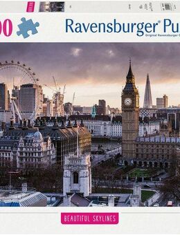 Ravensburger Puzzle Beautiful Skylines, London, 1000 Puzzleteile, Made in Germany