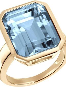 Firetti Fingerring Schmuck Geschenk Silber 925 Silberring Ring Quadrat, mit Amethyst oder Topas