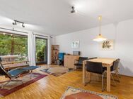 Bezugsfrei, möbliert, zeitlos - Wohnung mit Terrasse und schönem Grundriss - Karlsruhe