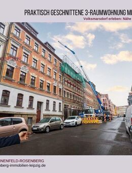 Attraktive 3-Raum-Erdgeschosswohnung im Leipziger-Osten - Leipzig