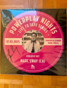 Marc Sway - Powerplay Nights LP (handsigniert), Neu + OVP - Lottstetten