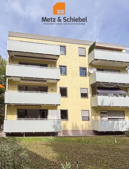Ruhige & sonnige 2-Zimmer-Wohnung im 1. OG mit Balkon und TG-Platz in Wiesbaden - sofort bezugsfrei - Wiesbaden