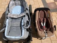 Kinderwagen Hartan Topline Sport mit Maxi Cosy Babyschale - Halle (Saale)