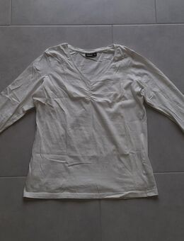 Langarmshirt von Janina – Weiß – Größe 42 – NEU / ungetragen - Walsrode