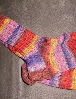 Handgestrickte Socken Gr. 36/37 - Merkelbach