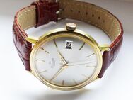 Schöne seltene Silvana Swiss Calendar Herren Vintage Armbanduhr - Kamp-Lintfort