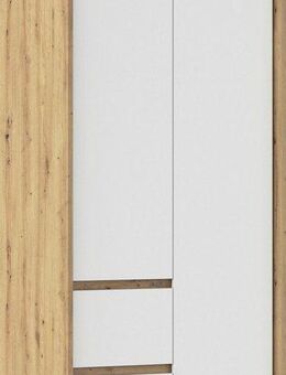 rauch Drehtürenschrank Mainz mit Passepartout optional mit Beleuchtung, Außentüren mit Push-to-Open Funktion