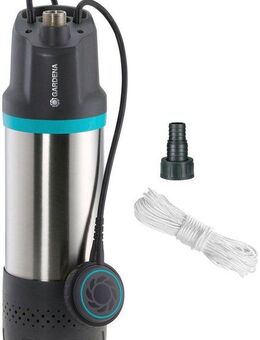 GARDENA Tauchdruckpumpe 5900/4 inox, 1768-20, 5900 l/h max. Fördermenge