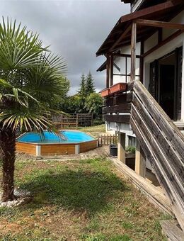 EUPORA® Immobilien: Wohnhaus mit Garten, Pool und Garagen in Alzey - Weinheim. - Alzey