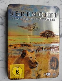 Serengeti Traumhafte Tierwelt, Circle of Life, Im Reich der Antilopen, Raubkatzen, African Bambi, 2 DVD in Metalldose 3,- - Flensburg