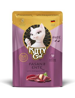 KITTY Cat Paté 6 x 85 g - Fasan & Ente