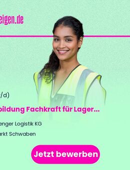 Ausbildung Fachkraft für Lagerlogistik (w/m/d) - Markt Schwaben