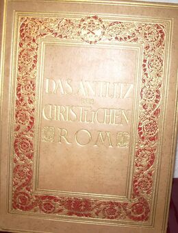Rom-Das Antlitz des christlichen Rom -1926 -Ledereinband-selten in dieser Art- - Mahlberg