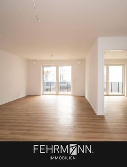 Smart wohnen in Wiesmoor: Zwei-Zimmer-Wohnung im Obergeschoss mit Balkon - Wiesmoor