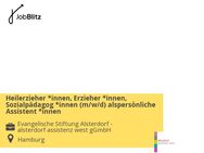 Heilerzieher *innen, Erzieher *innen, Sozialpädagog *innen (m/w/d) alspersönliche Assistent *innen - Hamburg