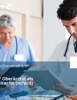 Oberarzt / Oberärztin als Bereichsleiter/in (m/w/d) - Bensheim