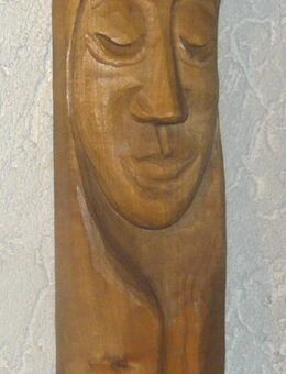 Holzfigur geschnitzt Wandfigur Madonna 40 cm sehr gut - Amberg