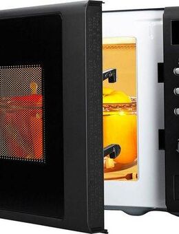 Hanseatic Mikrowelle 819021, Grill, 20 l, Auftaufunktion, 8 Automatikprogramme