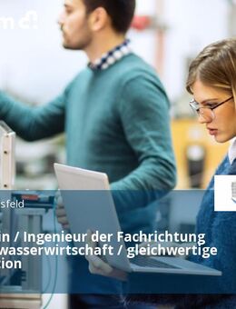 Ingenieurin / Ingenieur der Fachrichtung Siedlungswasserwirtschaft / gleichwertige Qualifikation - Alsfeld