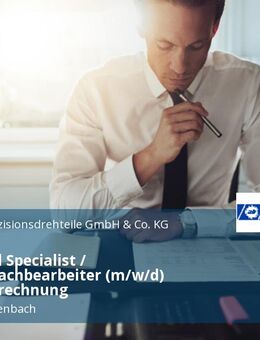 HR Payroll Specialist / Personalsachbearbeiter (m/w/d) Entgeltabrechnung - Markt Rettenbach