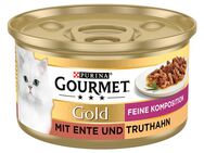Sparpaket Gourmet Gold Feine Komposition 24 x 85 g - Ente & Truthahn