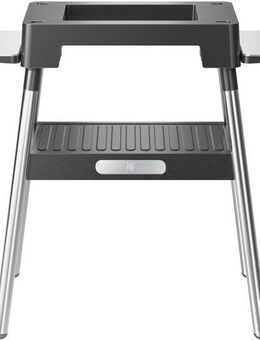 WMF Standgrill Standfuß 0415890011 Lono Master, stabil, kompakt, Premium-Design, hochwertiger Cromargan Edelstahl