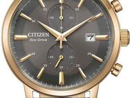 Citizen Chronograph CA7067-11H, Armbanduhr, Herrenuhr, Solar, Stoppfunktion, Lederarmband