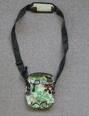 Daniel Ray Umhängetasche Handtasche Tropical gelb grün weiß braun 24,8 cm X 20 cm in 61194