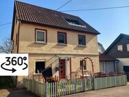 Modernisiertes EFH Bretzfeld-Waldbach, 6 Zimmer, Garten, 2 x TLB, Balkon, Garage, 2 SP ruhige Lage - Bretzfeld