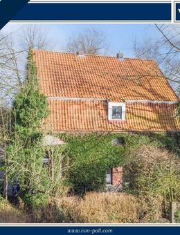 Wohnen mit Charakter - EFH im Stil einer Villa mit Kamin und Gartenteich in ruhiger Stadtrandlage - Norden