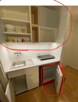Gebrauchte Küchenelemente (sehr guter Zustand) + Kühlschrank (gebraucht, funktionsfähig) Selbstabbau & Selbstabholung Preis verhandelbar, München Schwabing - München