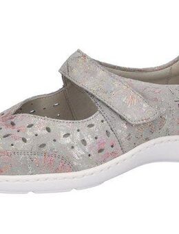 Waldläufer HENNI Riemchenballerina, Keilabsatz, Halbschuh, Komfortschuh mit Perforation, Weite H