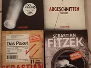 4 Bücher Sebastian Fitzek, Der Nachtwandler, Das Paket, Abgeschnitten, Fitzek Tsokos - Lohfelden