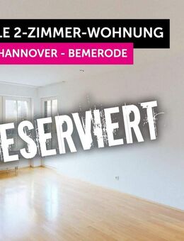 ***reserviert*** Sonnige Erdgeschosswohnung mit Terrasse in Hannover Bemerode. - Hannover